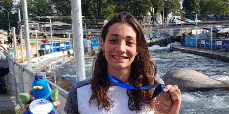 Medalla de bronze de Mònica Doria als Mundials de Caiac Extrem