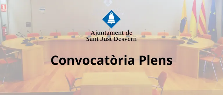 La zona de baixes emissions i la nova ordenança d’olors, a debat al Ple de Sant Just