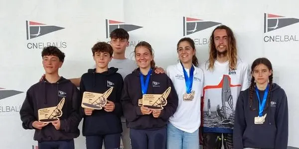 El CM Altafulla obté cinc podis en el Trofeu Cornudella N2 de Windsurf del CN El Balís