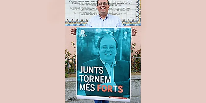 JxA torna a jugar amb el cognom del candidat i aposta pel lema ‘Junts tornem més Forts'