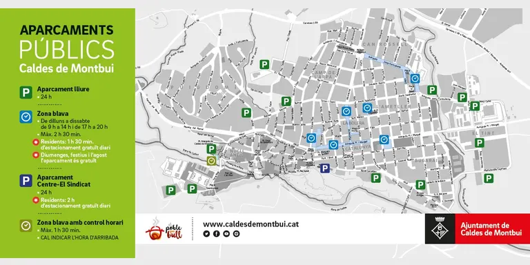 El dilluns 5 de juliol hi haurà una única zona blava al municipi