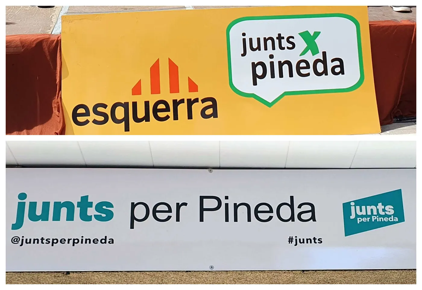 Conflicte a Pineda entre ERC i Junts pel nom a les respectives coalicions pel 28-M: ERC-Junts x Pineda i JuntsxCat-Junts per Pineda