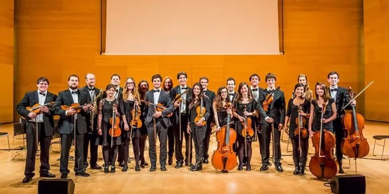 La Jove Orquestra del Masnou al Concert de Nadal de Pineda