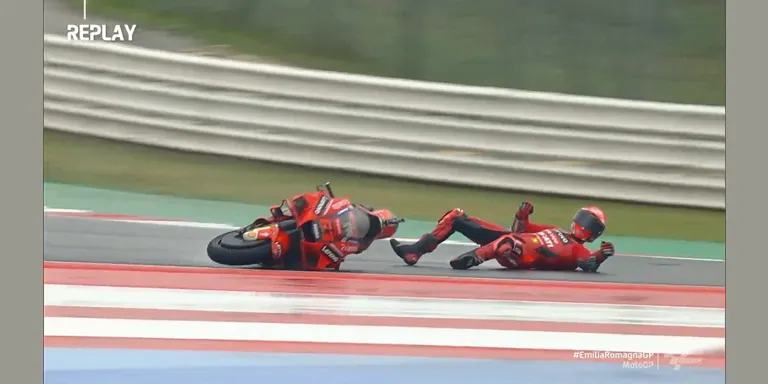 Marc Màrquez és segon (de moment) a uns entrenaments lliures passats per aigua