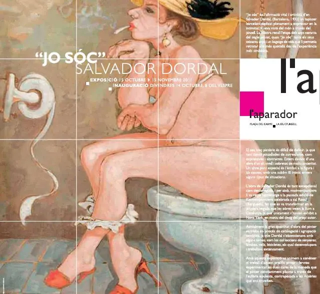 L'espai d'art l'Aparador de la Seu mostra l'obra de Salvador Dordal