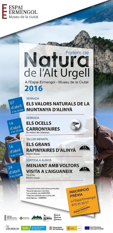 La Muntanya d'Alinyà centra la nova edició de 'Parlem de natura de l'Alt Urgell'