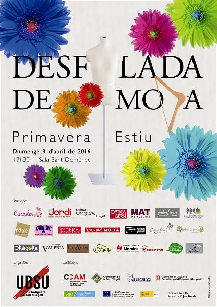 La UBSU organitza una desfilada de moda Primavera-Estiu