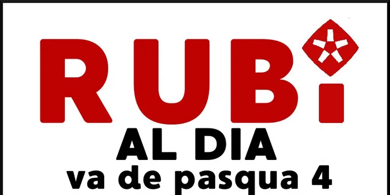 RUBÍ AL DIA dijous 18 ABRIL 2019