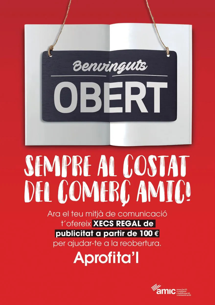 La revista La Clau se suma a la campanya “Sempre al costat del comerç amic” per ajudar al comerç local