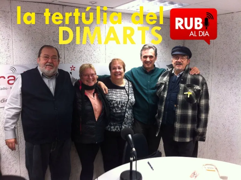 La tertúlia del DIMARTS 8 maig 2018