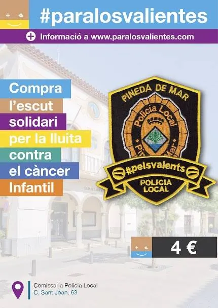 La Policia Local de Pineda es suma a la campanya #pelsvalents