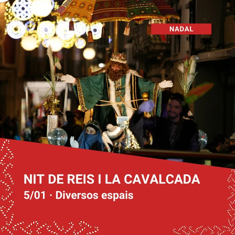 La il·lusió s’apodera de Valls en la nit més màgica de l’any