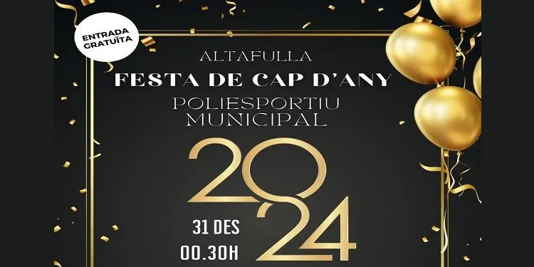 Ball, festa i música per celebrar la nit de Cap d’Any a Altafulla