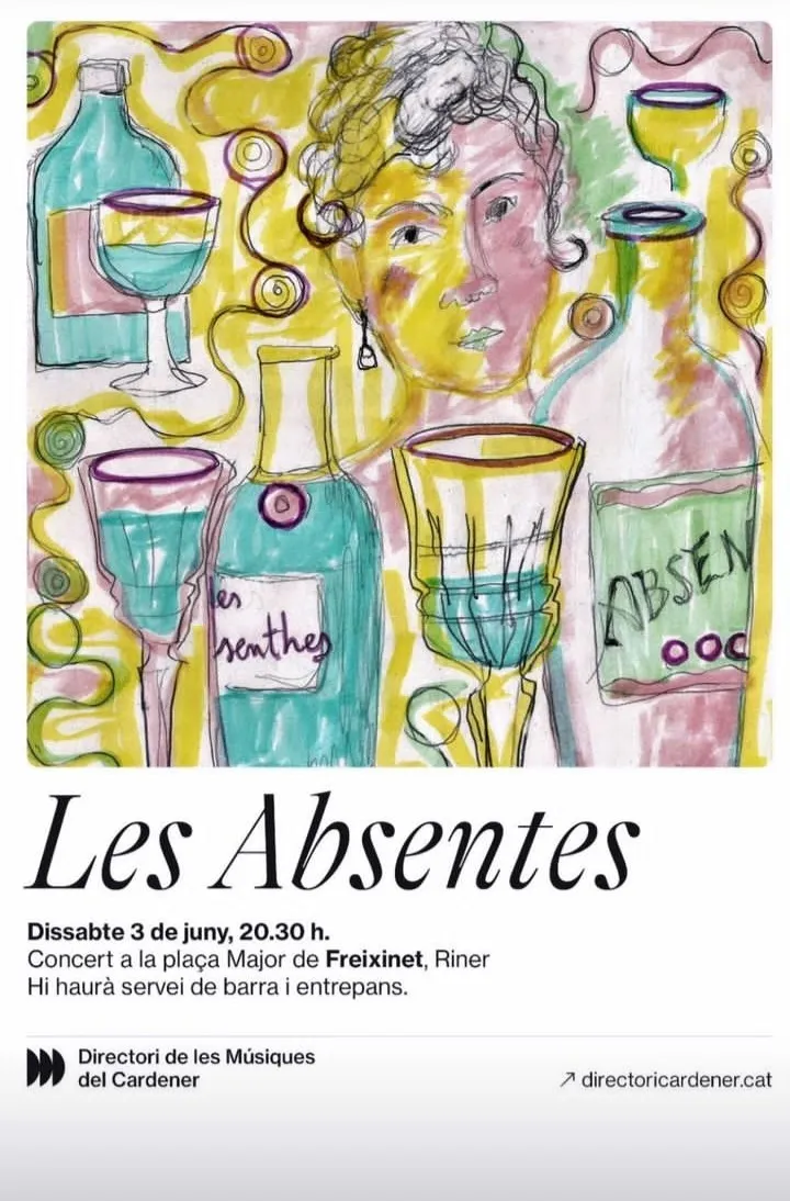 <strong>Les Absentes fan un "retorn efímer" aquest dissabte a Freixinet</strong>