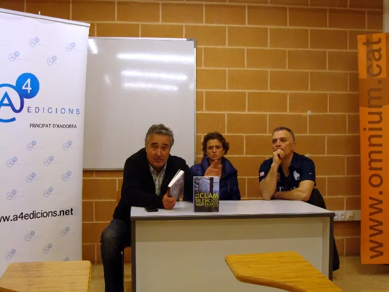 Imma Ros Armengol i Joan Janer Rossell donen a conèixer els seus llibres a la Seu