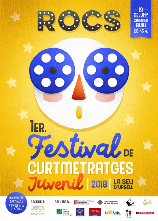 Tot a punt per a la primera edició del Festival de Curtmetratges Juvenil ROCS