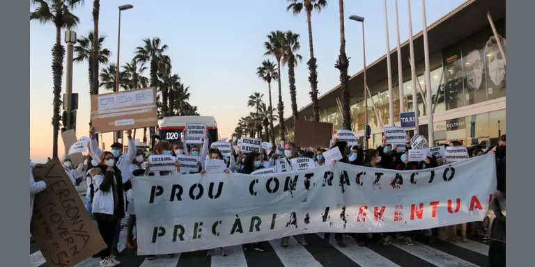 Mari Luz Talavera, infermera del CAP Joan Mirambell: "Les infermeres hem estat al peu del canó durant la pandèmia i hem estat invisibles"