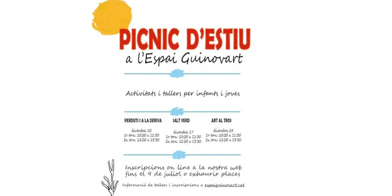 Picnic d'estiu a l'Espai Guinovart