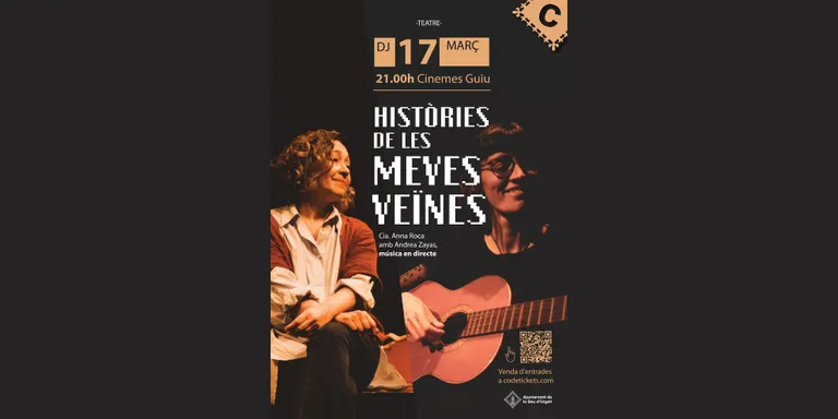 La Companyia Anna Roca porta a la Seu l'obra 'Històries de les meves veïnes", amb música en directe d'Andrea Zayas