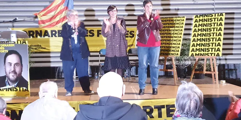 ERC defensa "l'amnistia i el dret a l'autodeterminació" en l'acte a Pineda
