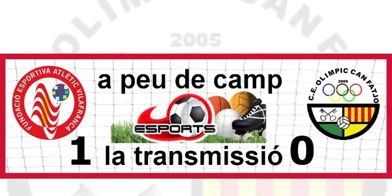JORNADA 26: FE Athlètic Vilafranca - Olímpic de Can Fatjó