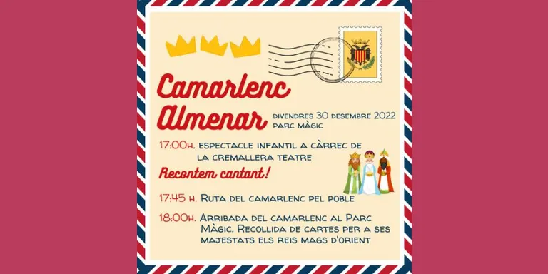 Arribada del Camarlenc a Almenar el 30 de desembre