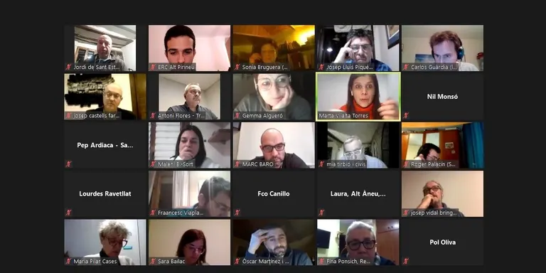 Representants i càrrecs d'ERC a l'Alt Pirineu i Aran preparen les eleccions amb Marta Vilalta