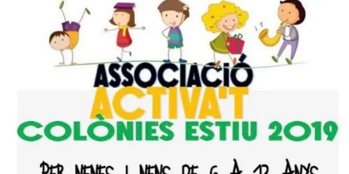 Aquest any tornen les Activa’t Colònies per a infants entre 6 i 12 anys