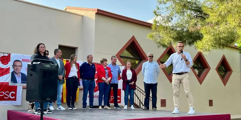 El PSC Constantí celebra l'acte final de campanya amb una jornada festiva al parc de les Escoles Velles