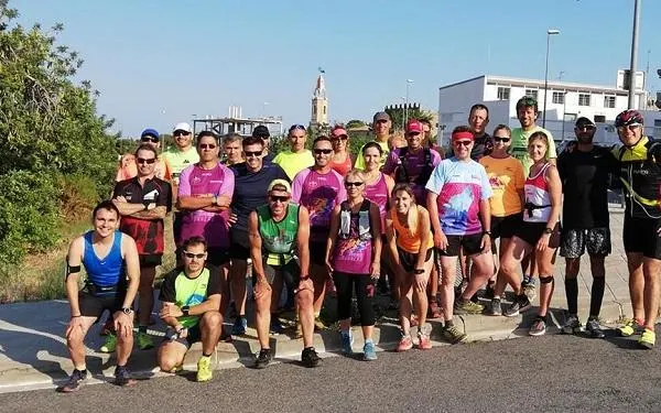 Foto: Atletes d'Altafulla