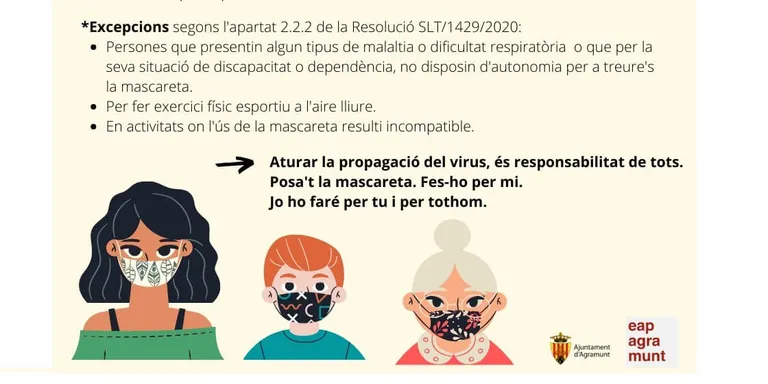 Augmenten fins a 35 el nombre de casos acumulats de Covid-19 a Agramunt