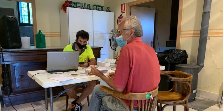 Les residències d’Arenys de Munt ja reben visites de familiars