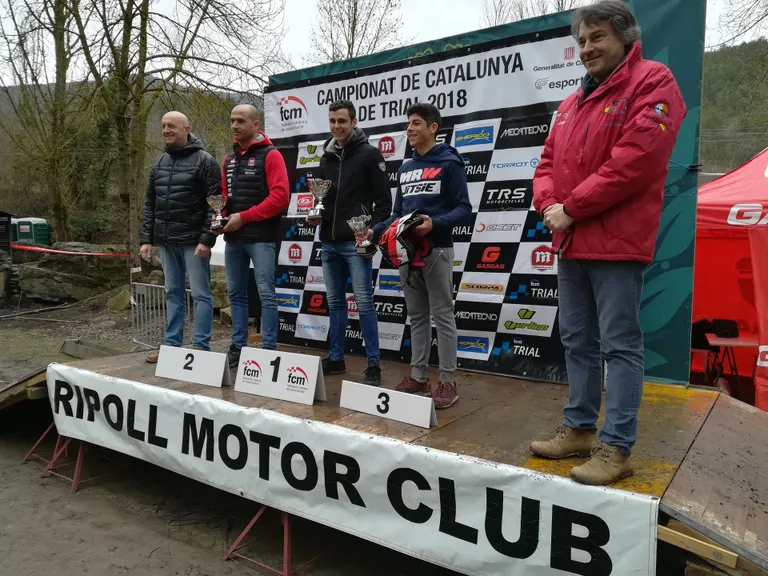 Triomfs d'Oriol i Laia Pi a la segona prova del Campionat de Catalunya de Trial Open