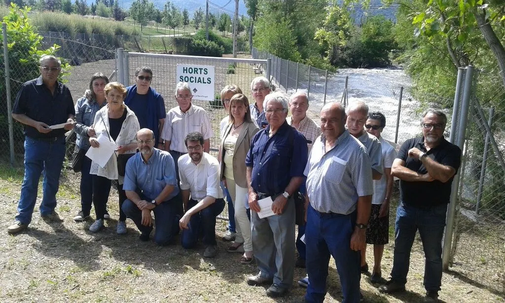 Lliurades onze claus dels horts socials a persones grans de la Seu
