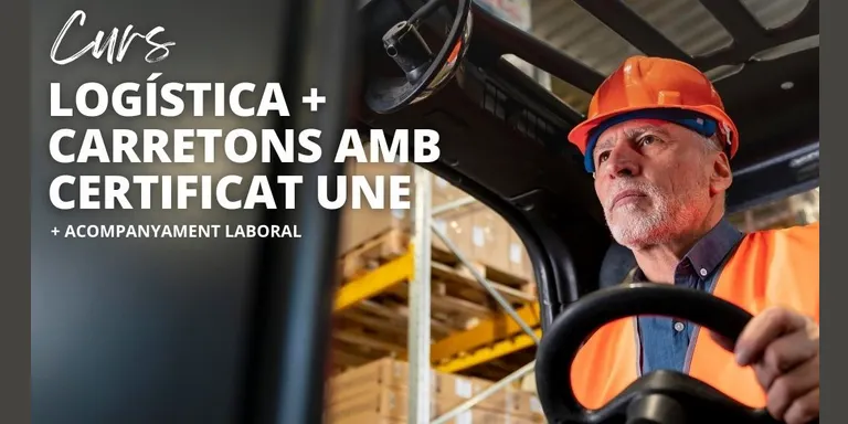 Es convoca un curs de logística i carretons amb certificat UNE per a majors de 45 anys