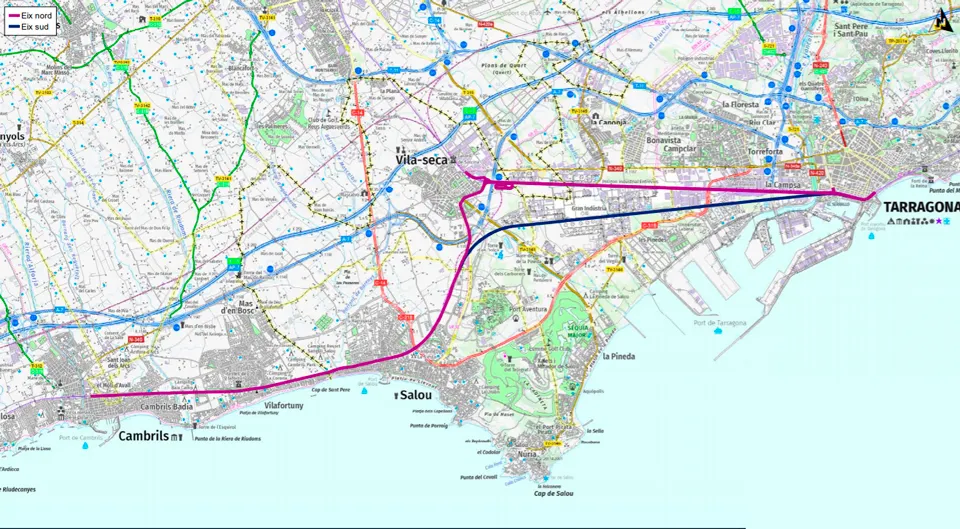 Cambrils en Comú també reclama connectar la futura estació del tren-tramvia amb l’estació de ferrocarril