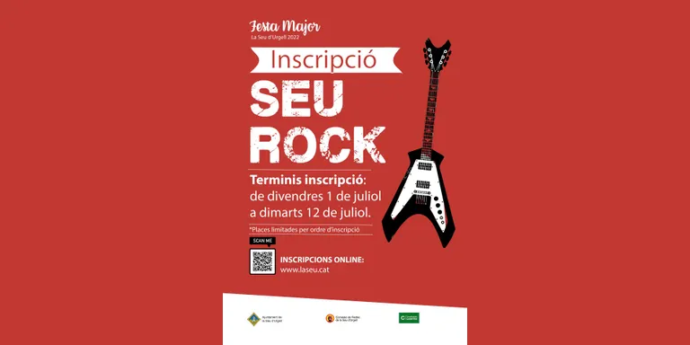 S'obren les inscripcions per participar al Seu Rock 2022