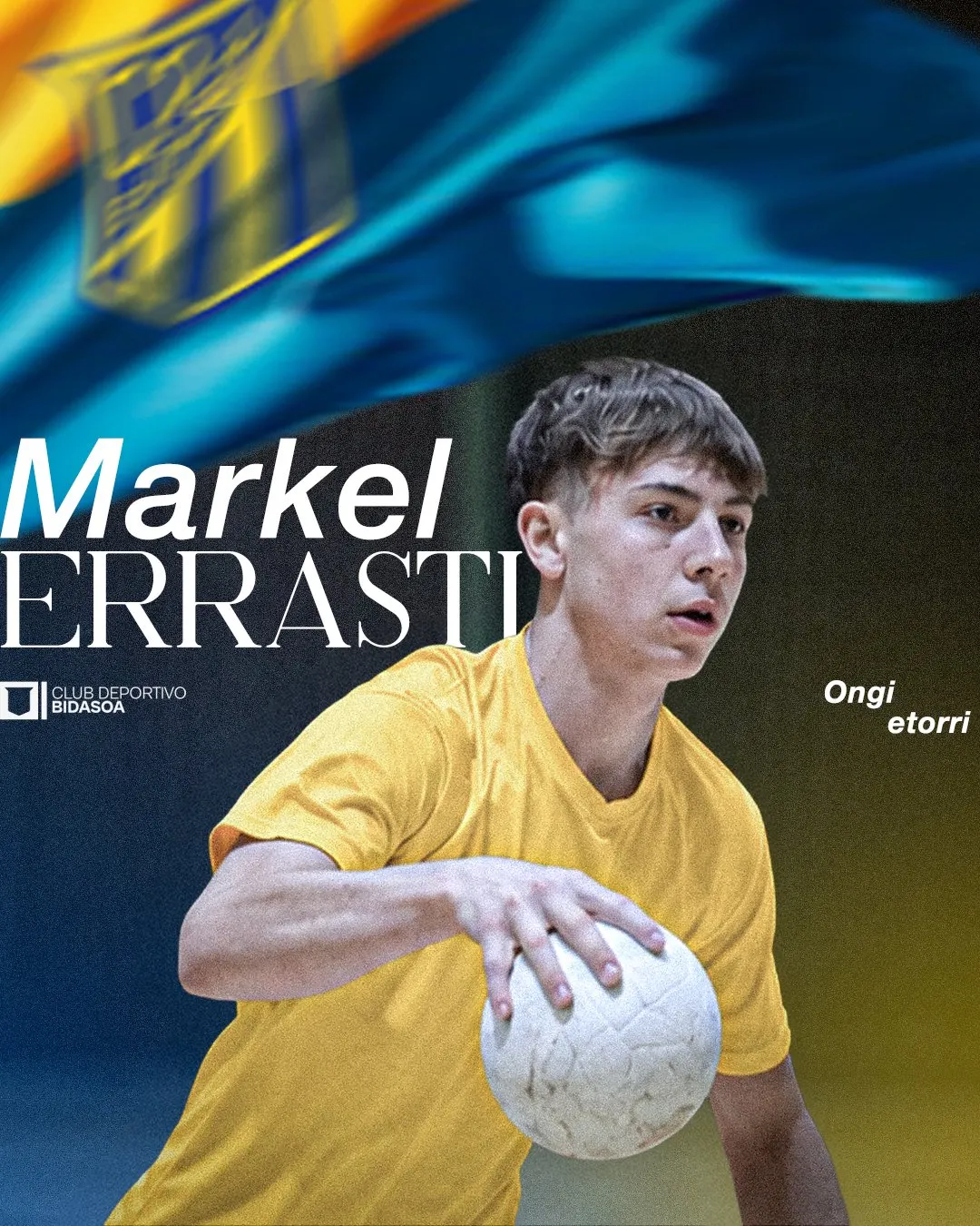 IRUDEK BIDASOA IRUN INCORPORA A MARKEL ERRASTI PARA LAS PRÓXIMAS TRES TEMPORADAS