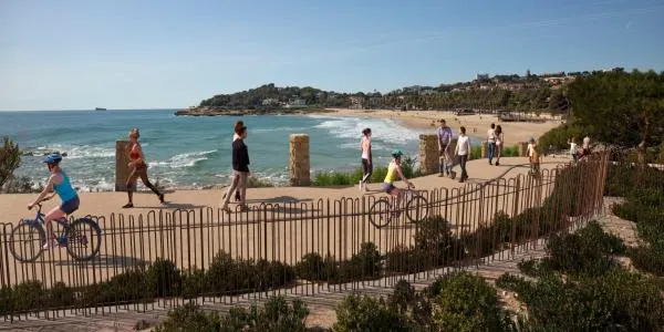 La signatura del contracte obre el compte enrere perquè comencin les obres del camí de ronda de la Savinosa
