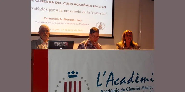 Cloenda del curs 2012-2013 de la filial a l'Alt Urgell de l'Acadèmia de Ciències Mèdiques