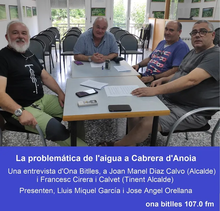 La problemàtica de l'aigua a Cabrera d'Anoia
