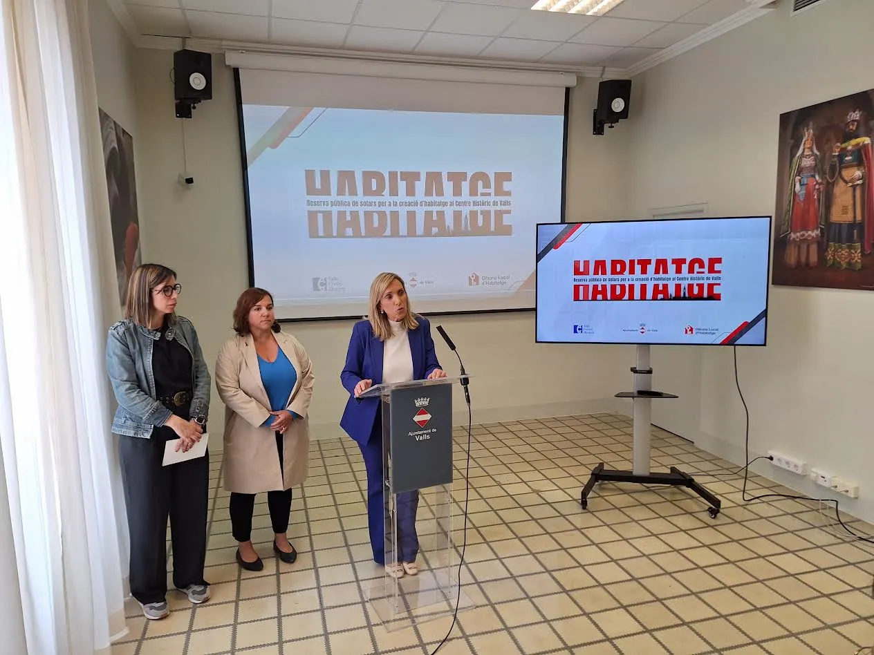 Valls planifica la construcció de 62 habitatges al Centre Històric