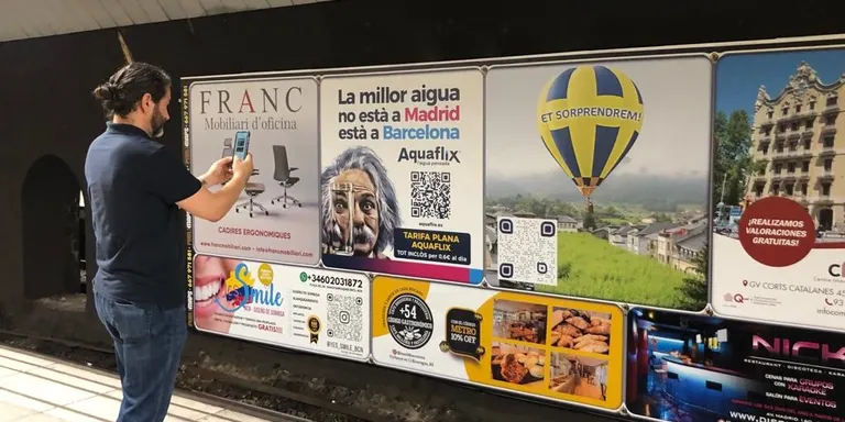 Turisme Seu segueix promocionant la ciutat al Metro de Barcelona