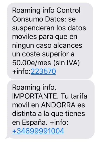 Detecten un augment de facturacions elevades per dades de telefonia mòbil a Andorra