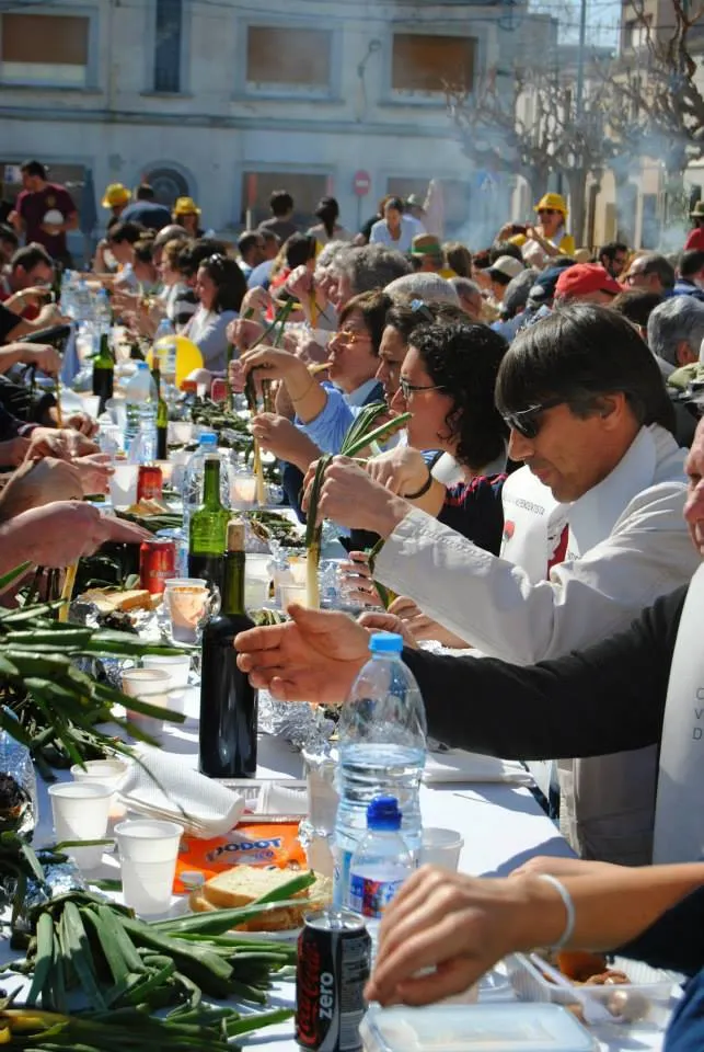 XVI Calçotada independentista, organitzada per JERC i ERC