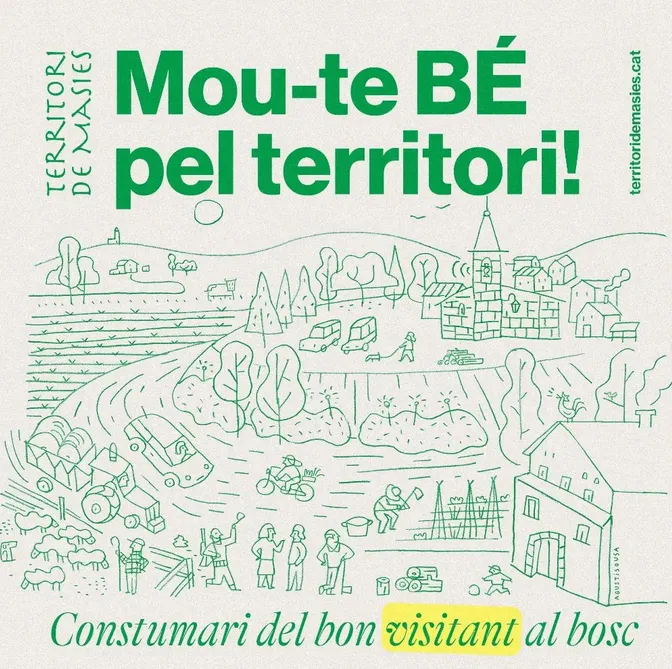 <strong>Territori de Masies presenta el Costumari del bon visitant al bosc</strong>