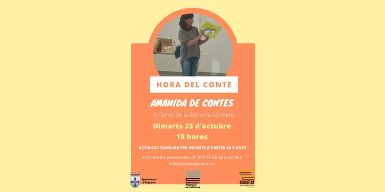 L'Hora del Conte a la Biblioteca d'Alguaire