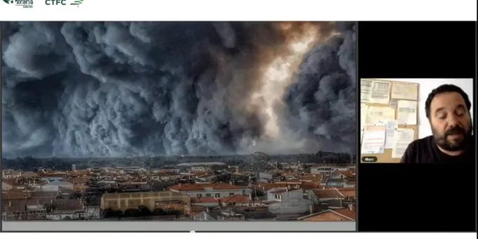 Els experts posen de relleu la necessitat de fer gestió forestal per combatre els incendis de sisena generació