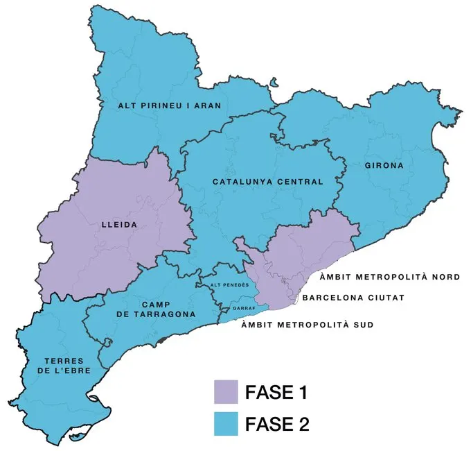 Pineda i l'Alt Maresme es prepara per entrar a la fase 2 aquest dilluns