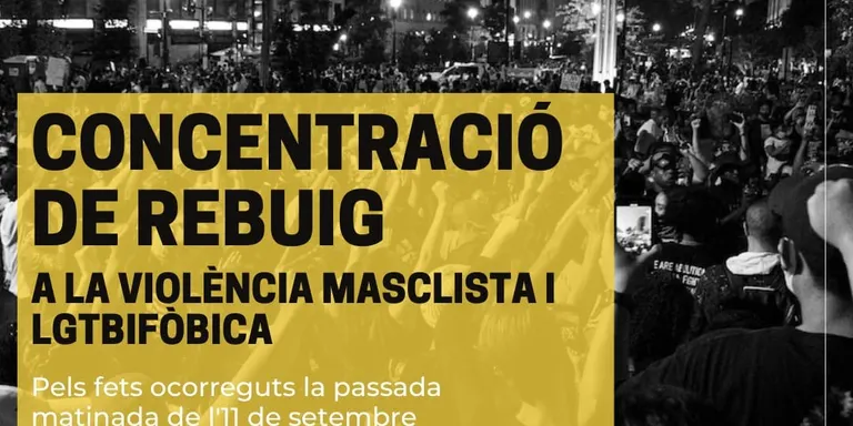 El Casal El Polvorí convoca una concentració per rebutjar l’agressió homòfoba la matinada de la Diada